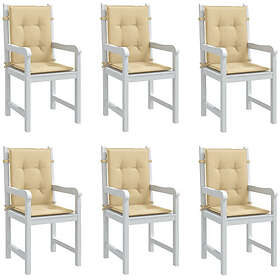 vidaXL Sittdyna (6 pcs) (100x50x4cm) 4002456