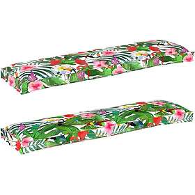vidaXL Coussin de banc (150x40x8cm) 2 pcs 42001717