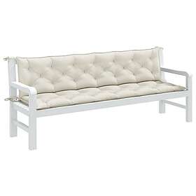 vidaXL Bänkdyna (200x50x7cm) 2 pcs 4002632