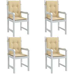 vidaXL Sittdyna (100x50x4cm) 4 pcs 4002455