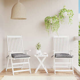 vidaXL Sittdyna (40x40x7cm) 2 pcs 361453