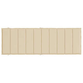 vidaXL Solsängsdyna 186x58x4cm 314161