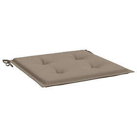 vidaXL Coussin de siège (50x50x4cm) 2 pcs 47604