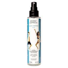 Ultimate Bronze Bronz' Express Non-Tinted Self-Tanning Lotion Face and Body 150m