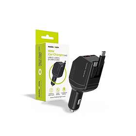 Mobile Origin CA22 Biloplader Dobbelt USB-C USB-A 90W