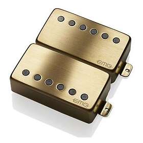EMG 57/66-BRG Pickup Sett Humbucker Aktiv Børstet Gull