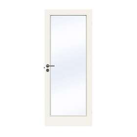 Swedoor Easy Innerdør Klart Glass 7x21 Hvit