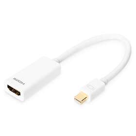 Digitus AK-340404-001-W Mini DisplayPort til HDMI-adapter 0,15m