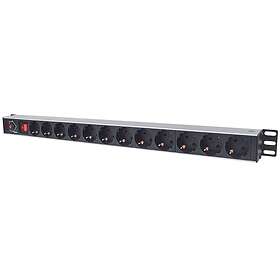 Intellinet 12-Way Switched Power Strip 1.8m 714044
