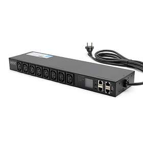 Digitus 1U Hyllplan DN-NP2-H1-8C13-1