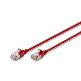 Digitus Slim LSOH F/FTP Cat6a 0.3m Patchkabel DK-1632-A-003S-R