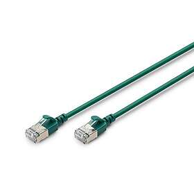 Digitus Slim Cat6a F/FTP Network Cable 0.5m DK-1632-A-005S-G