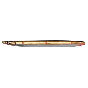 Savage Gear 3D Line Thru Sandeel Blødt agn Brown Copper Red Dots 13.5cm 23g