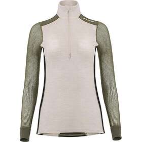 Aclima WoolNet Hybrid Baselayer Mock Neck (Dame)