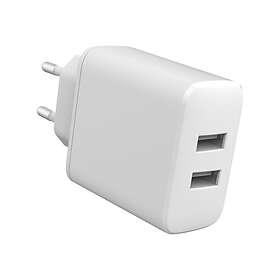 eSTUFF Infinite ES637005-BULK Wall Charger 2 Outputs 24W