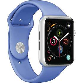 Puro Icon Silikon Sportarmband Blå för Apple Watch 42-45mm