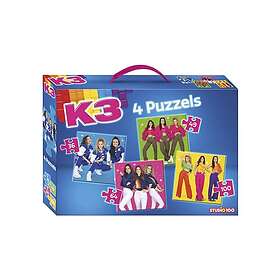 Studio 100 K3 4en1 Puzzle Étoiles
