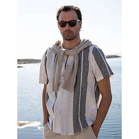 Only & Sons Caiden Short Sleeve Stripe Linen Shirt (Men's)