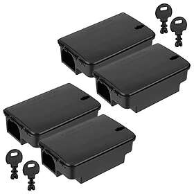 K DERDISCOUNT Appât pour Rats 4-pack