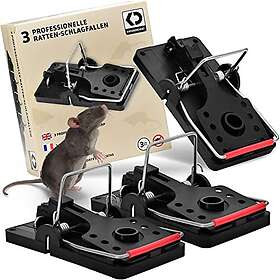 K DERDISCOUNT Piège à Rats Professionnel 3-pack
