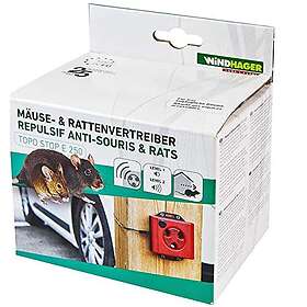 Windhager Topo Stop E250 Répulsif à ultrasons contre les taupes 05040 10.5x9.5x3