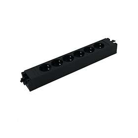 Bachmann 906.12640 6-veis Innendørs Strømskinne