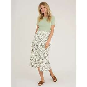 A-View Peony Wrap Trykt Midiskjørt