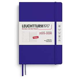 Leuchtturm1917 Veckoplanerare & Anteckningsbok 2025-2026 A5