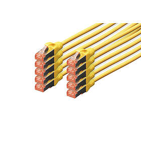 Digitus S/FTP Cat6 3m Câble Réseau DK-1644-030-Y-10