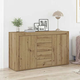 vidaXL Artisan Oak Buffet 120x36x69cm
