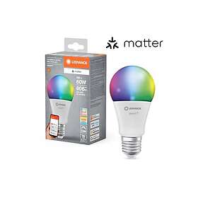 Ledvance 4099854194825 Smart+ Matter Multicolor Classic A60 E27 9W