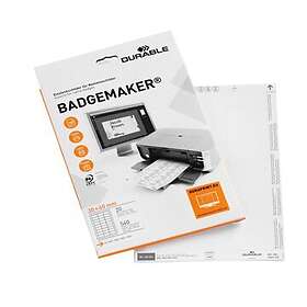 Durable Inserts pour Badges 30x60mm 145102 (540 Carte)