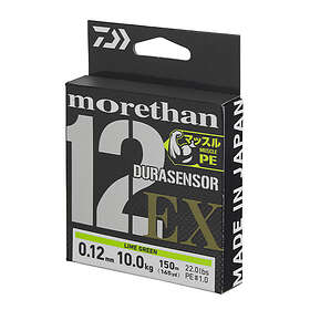 Daiwa Morethan Durasensor X12 SI3 Flätlina 0.06mm 150m