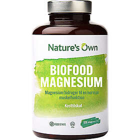 Nature's Own Biofood Magnesium 120 Tabletter