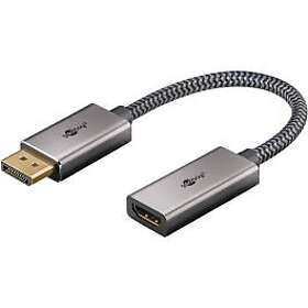 Goobay DisplayPort till HDMI-adapterkabel 4K/60Hz