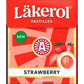 Läkerol Pastiller Jordgubb 25g