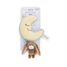 Nici Musikalisk Måne med Lopino Kanin 16cm (62986)