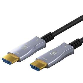 Goobay Ultra High Speed HDMI-kabel med Ethernet och Optisk (AOC) 100m