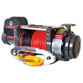 Warrior Winches Spil Samurai 24V 17500 pounds Armortek synthetic