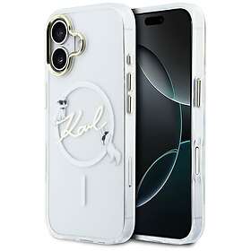 Karl Lagerfeld IML Choupettes Karl Script Logo Étui pour iPhone 17
