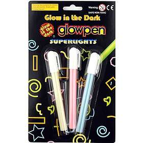 Adlibris Glowpen Marker Pen 3-pack
