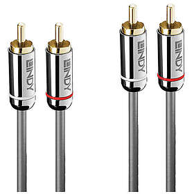 Lindy 2 x RCA Uros 2 x RCA Uros Kaapeli 10m 35349