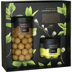 Lakrids by Bülow Black Box Crispy Caramel & Lime Crackle 385g