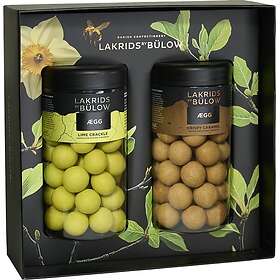 Lakrids by Bülow Black Box Crispy Caramel & Lime Crackle 540g