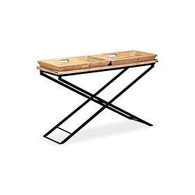 vidaXL Table Console Bois de Manguier Massif 130x40x80 cm 244897