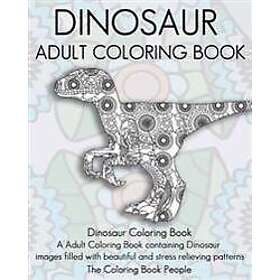 People People Dinosaur Aikuisten Värityskirja