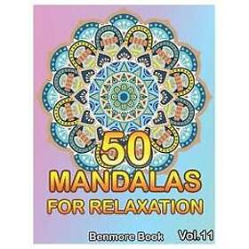 Book 50 Mandalas for Relaxation Värityskirja