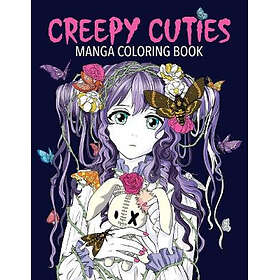 Desti Creepy Cuties Manga Värityskirja