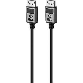 ESL DisplayPort till DisplayPort 1.4 Kabel 5m 304173