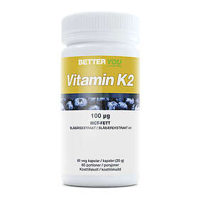 Better You Vitamin K2 100µg 90 Kapselit